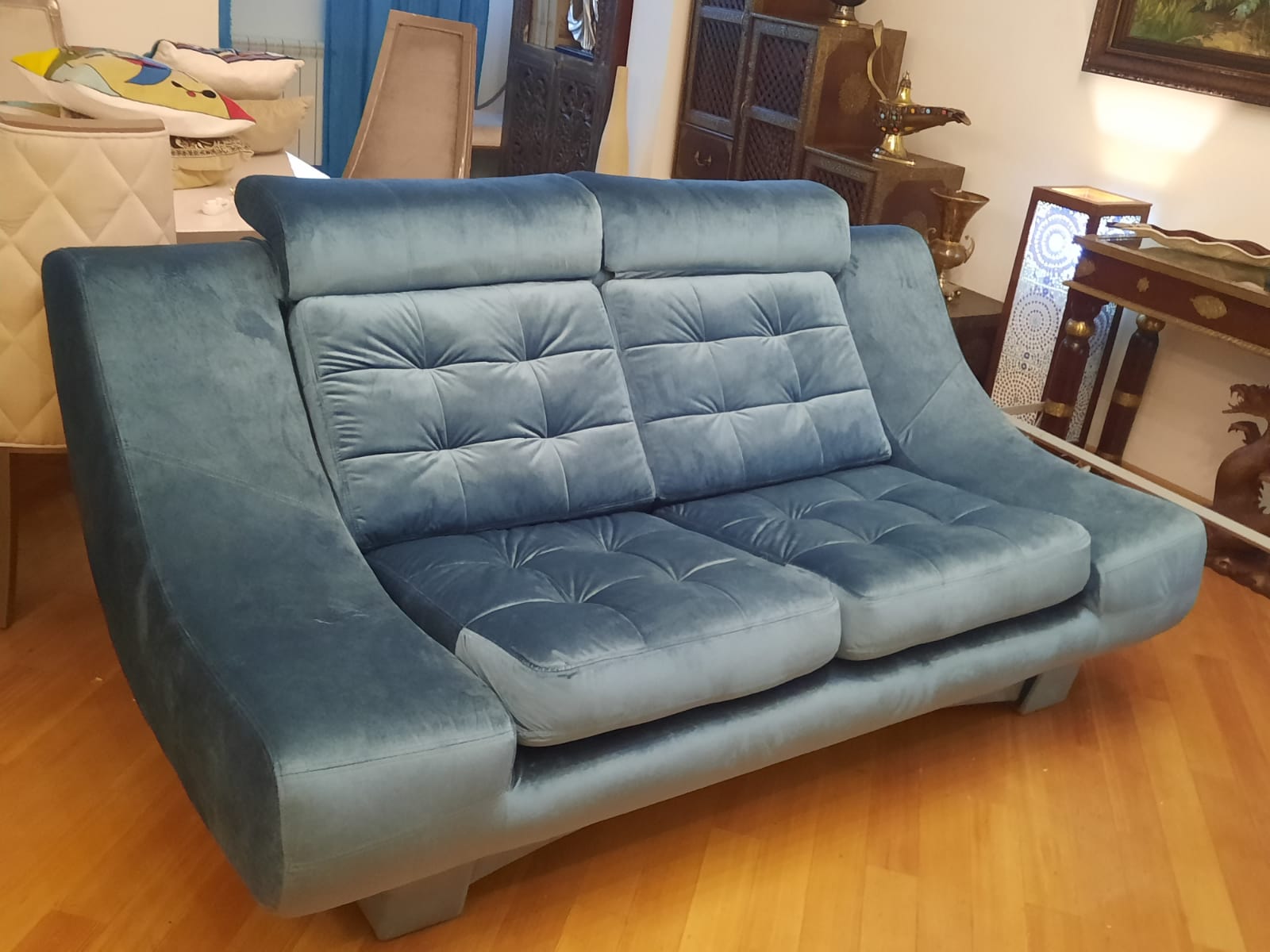 Обивка дивана на дому. Михайловск